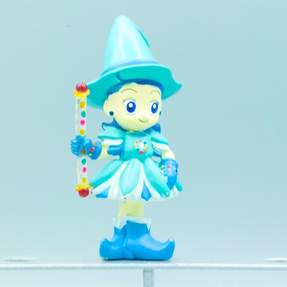 Ojamajo Magical Doremi AIKO SENOO Holding WAND 3" PVC Figure 1999 Bandai - Picture 1 of 2